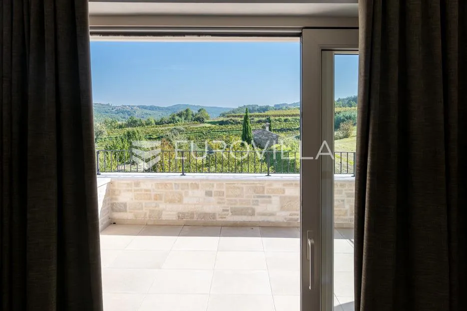istra, momjan, moderna kamena vila - slika 37