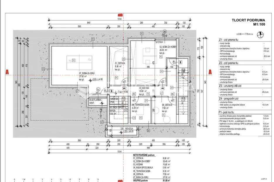 rogoznica, ražanj, novogradnja, prekrasna kuća s bazenom i pogledom na more, 433,44 m² - slika 56