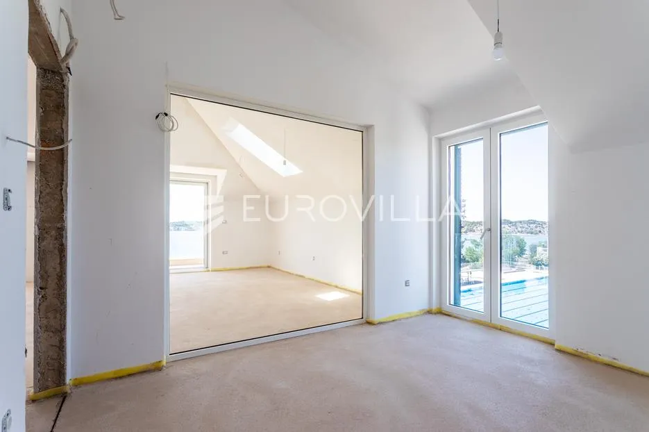 šibenik, plaža banj, penthouse sa prekrasnim pogledom na more, 138,82 m² - slika 9