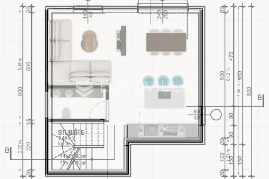 zagreb, remete, kuća u roh bau fazi 160 m² - slika 3