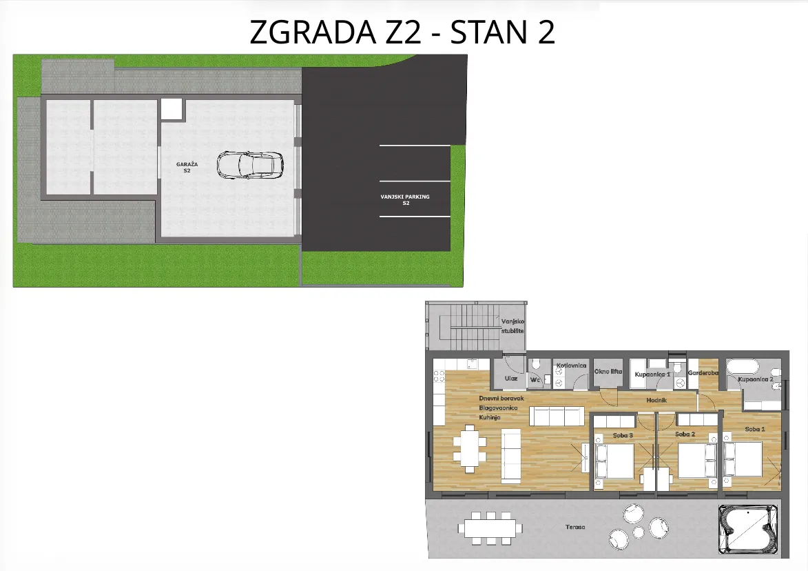 zagreb, gračani, novogradnja luksuzan četverosoban stan 184,74 m² - slika 5