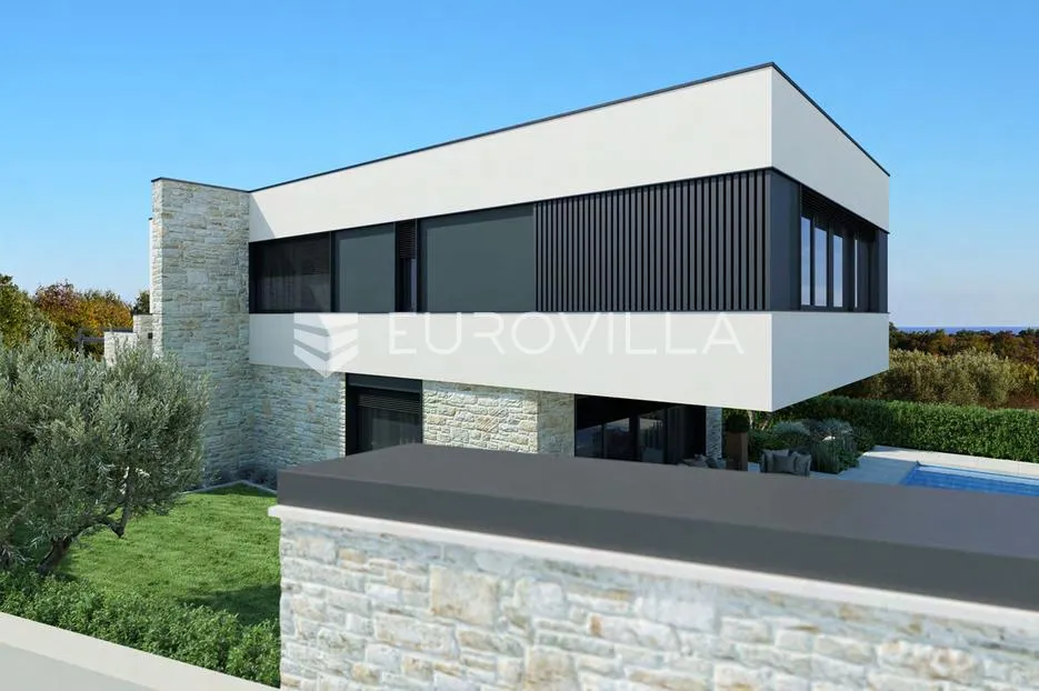 istra, poreč, moderna vila u izgradnji s pogledom na more - slika 5