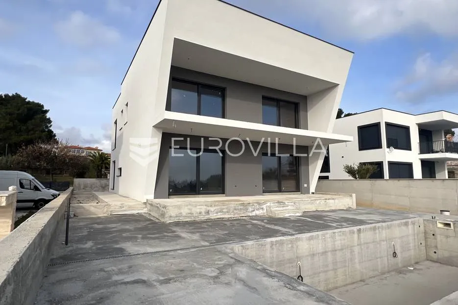 istra, medulin kuća s bazenom nedovršena, pogled na more - slika 5