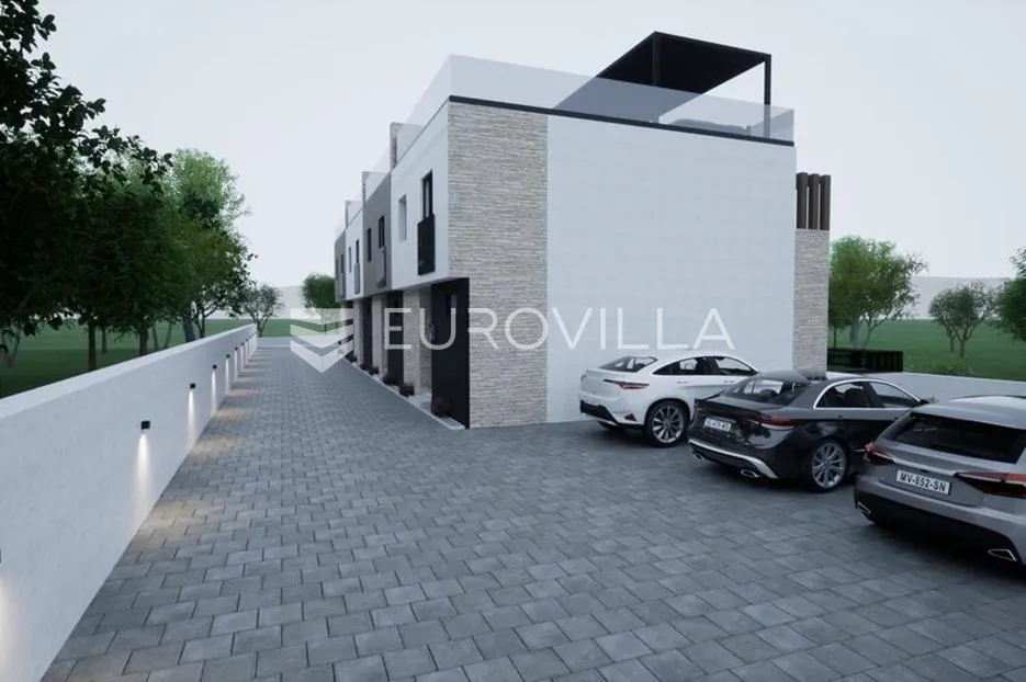 vodice, novogradnja, luksuzna kuća 103,76 m² u nizu s bazenom s2 - slika 48