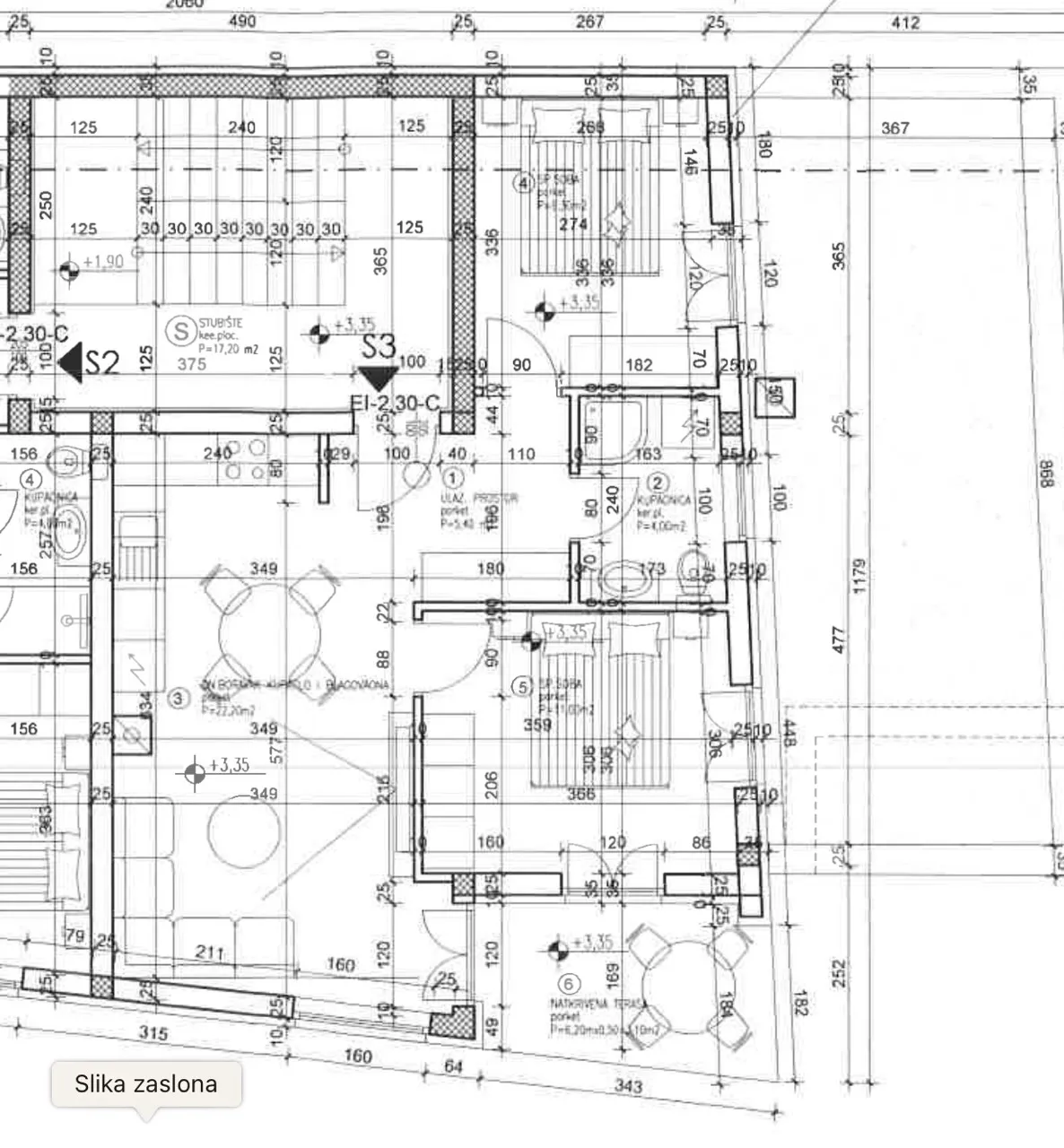 pula, ekskluzivna prodaja, trosoban stan u samom centru pule nkp 55 m2 - slika 9