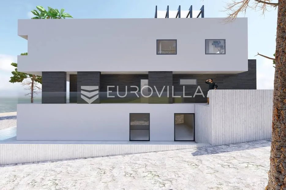vinjerac, luksuzan penthouse prvi red do mora sa krovnom terasom 134,85 m² - slika 10