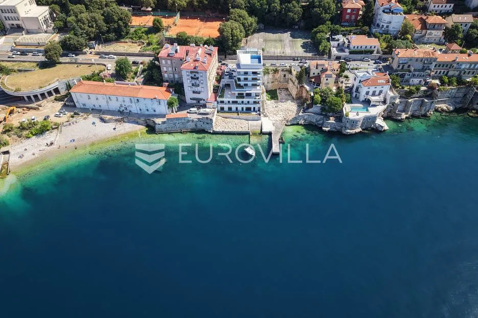 rijeka, pećine, novogradnja, luksuzan trosoban stan 105,96 m² prvi red do mora - slika 19