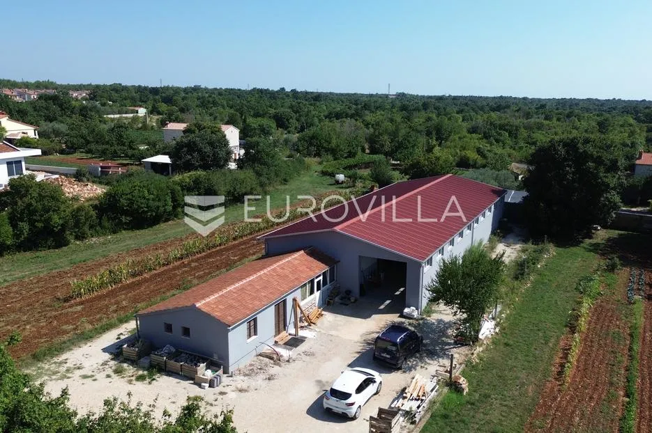 svetvinčenat, čabrunići, rijetkost na tržištu, prostrana hala s dodatne dvije garsonjere - slika 5
