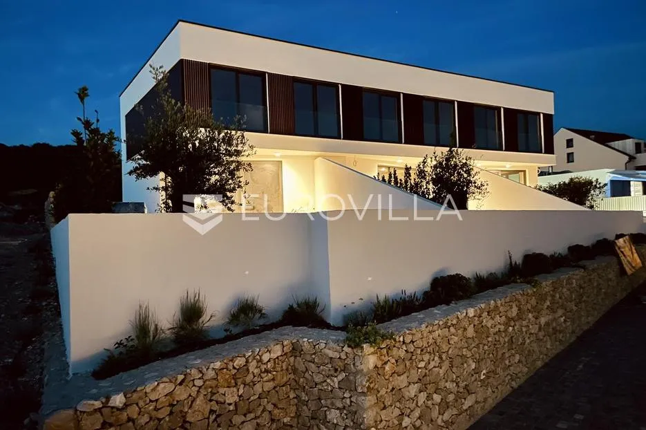 pag, mandre, luksuzna vila 3 u nizu s bazenom i pogledom na more, 130 m² - slika 9