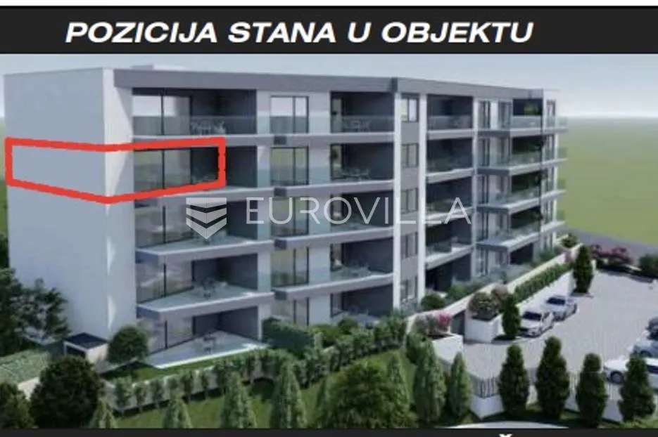 makarska, novogradnja: dvosoban stan s pogledom na more i terasom - slika 2