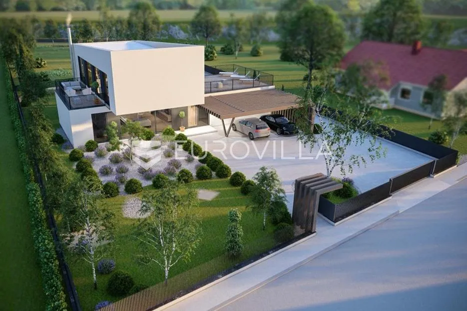 zagreb okolica, mičevec, nedovršena vila 400 m² s bazenom - slika 4