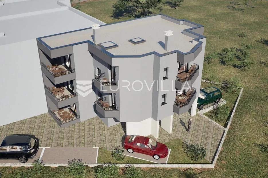 Istra, Štinjan, dvosoban stan 55 m² na prvom katu, novogradnja - Štinjan, Pula