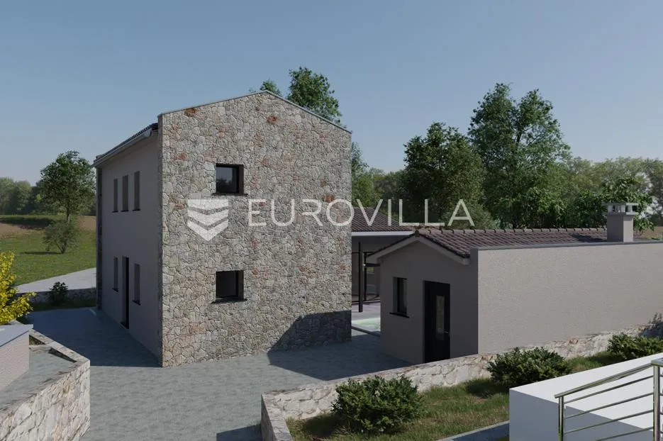 istra, marčana, moderna villa s bazenom u izgradnji, mir, priroda i luksuz u mirnom naselju - slika 5