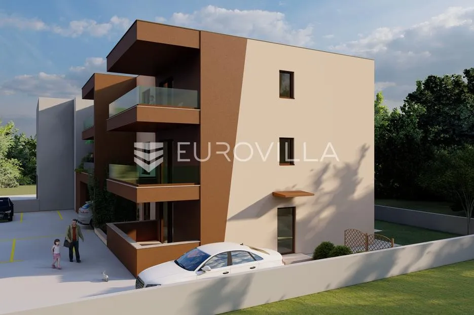 istra, medulin, moderna novogradnja - stan u prizemlju s vrtom 60 m2 - slika 2