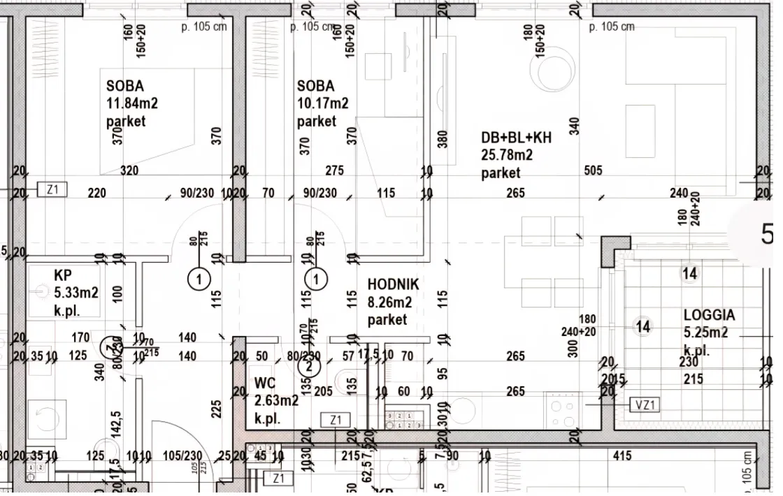 zagreb, dubrava, trosoban stan s garažnim mjestom u novogradnji, 75 m² - slika 15