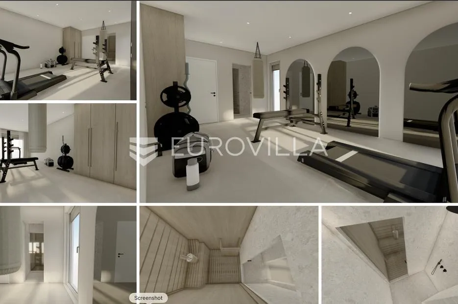 vinišće, uvala ljubljeva, dizajnerska vila s pogledom na more površine 266 m² - slika 9