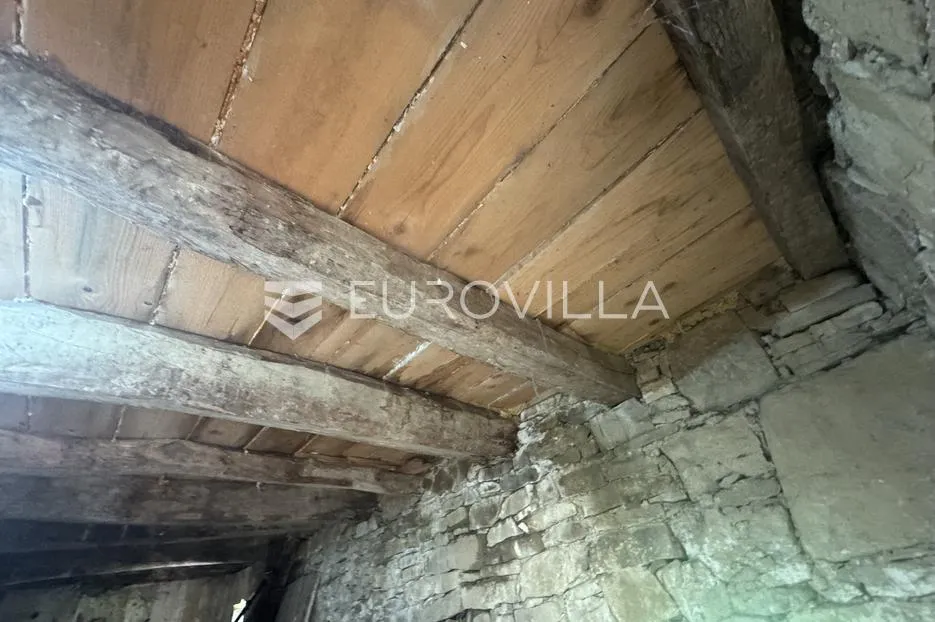 istra, gržani, kuća u nizu, štala s pogledom na butonigu, zemljište - slika 16