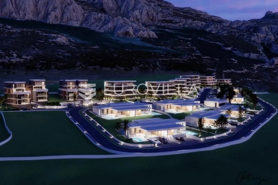 karlobag, cesarica, građevinsko zemljište s projektom, 628 m² - slika 4