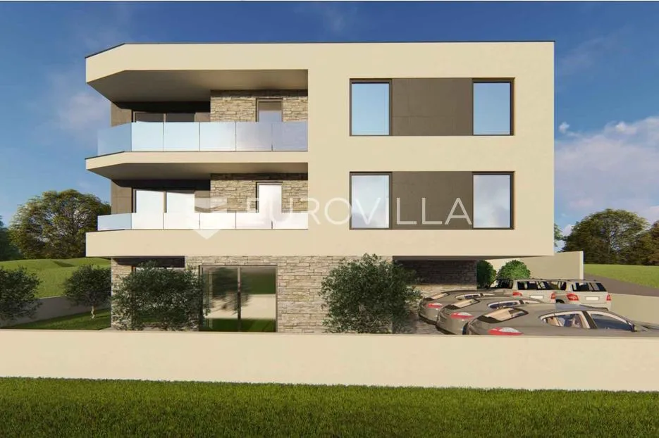 pula, pješčana uvala, četverosobni stan novogradnje 2. kat, 95.50 m², 450 m od mora - slika 6