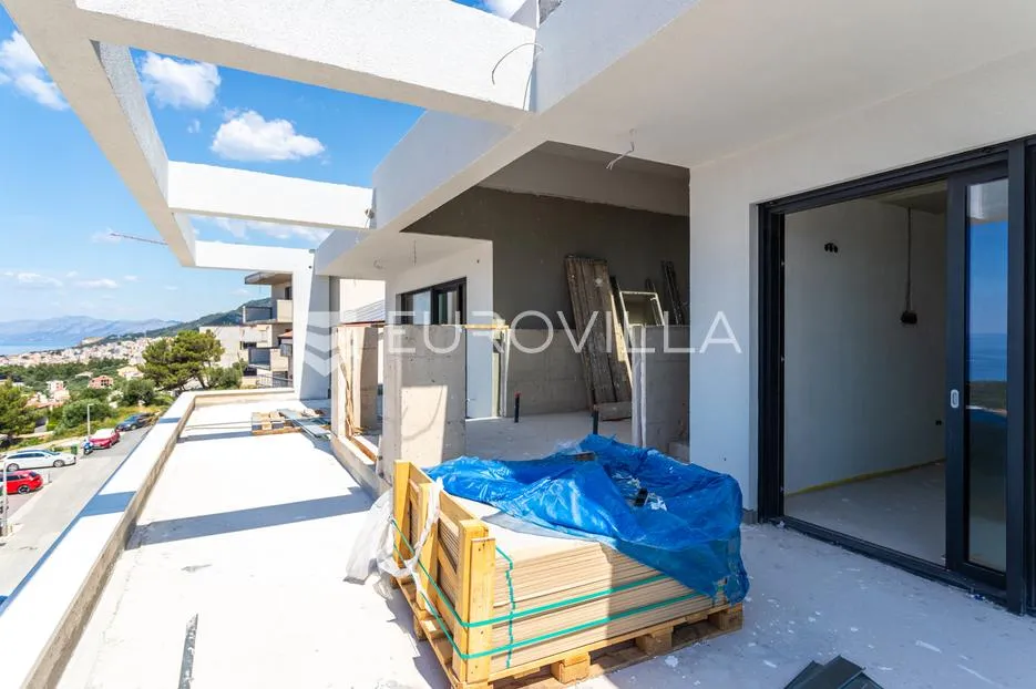 makarska, ekskluzivan penthouse s bazenom i panoramskim pogledom na more - slika 12