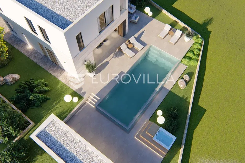 primošten, prekrasna vila s bazenom i pogledom na more, 289,5 m² - slika 4