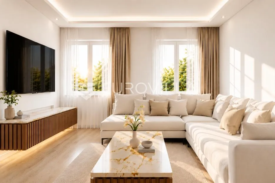 grad cres, centar, luksuzan trosoban stan 115 m² s pogledom na more, odlična lokacija - slika 7