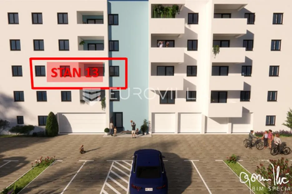 pula, monvidal, dvosoban stan na drugom katu novogradnje - slika 2