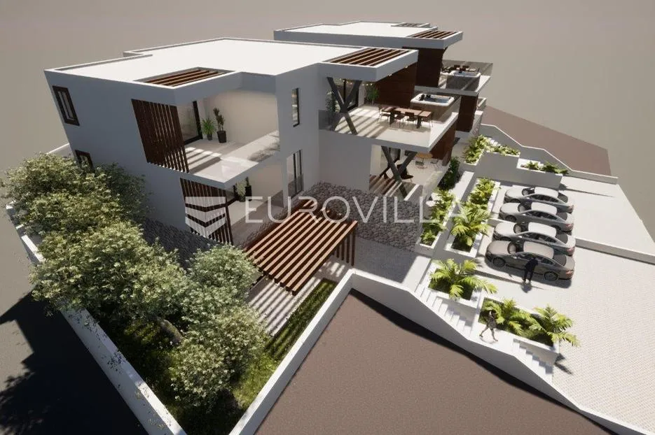murter, građevinsko zemljište sa projektom za dvije ville - slika 13