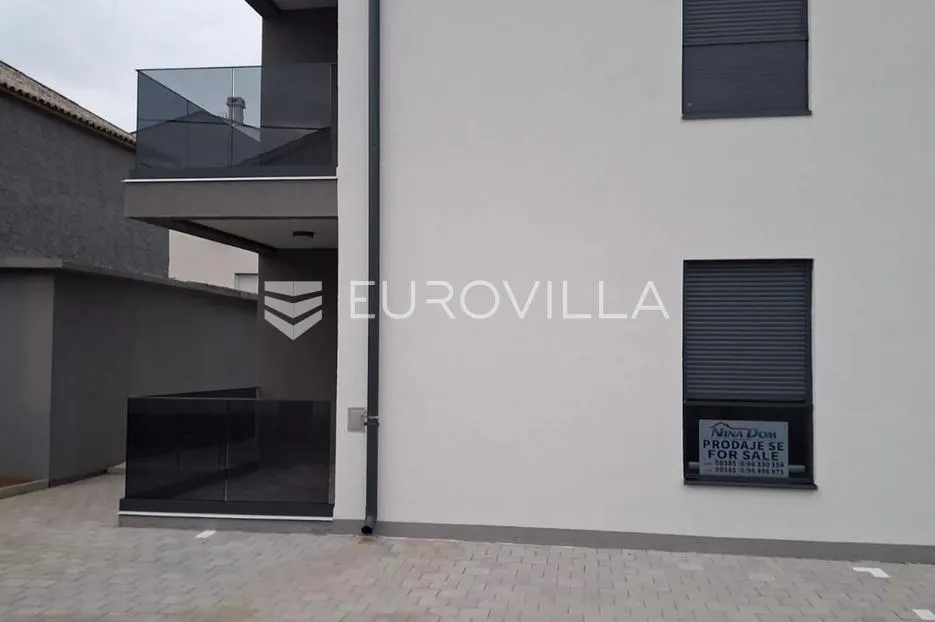 Zadar, Vir, NOVOGRADNJA, dvosoban stan s krovnom terasom, 69,33 m²