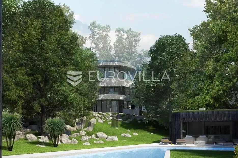opatija, ičići, najluksuznija vila na obali s panoramskim pogledom na more i kvarner - slika 3