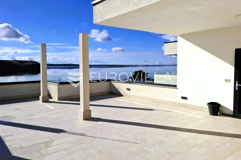 zadar, rtina, trosoban stan u novogradnji, 100 m od mora, pogled, bazen - slika 19