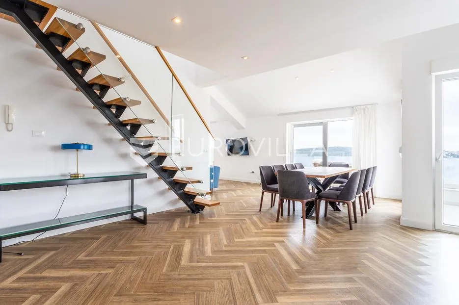 trogir, čiovo, moderan penthouse s panoramskim pogledom na more - slika 3