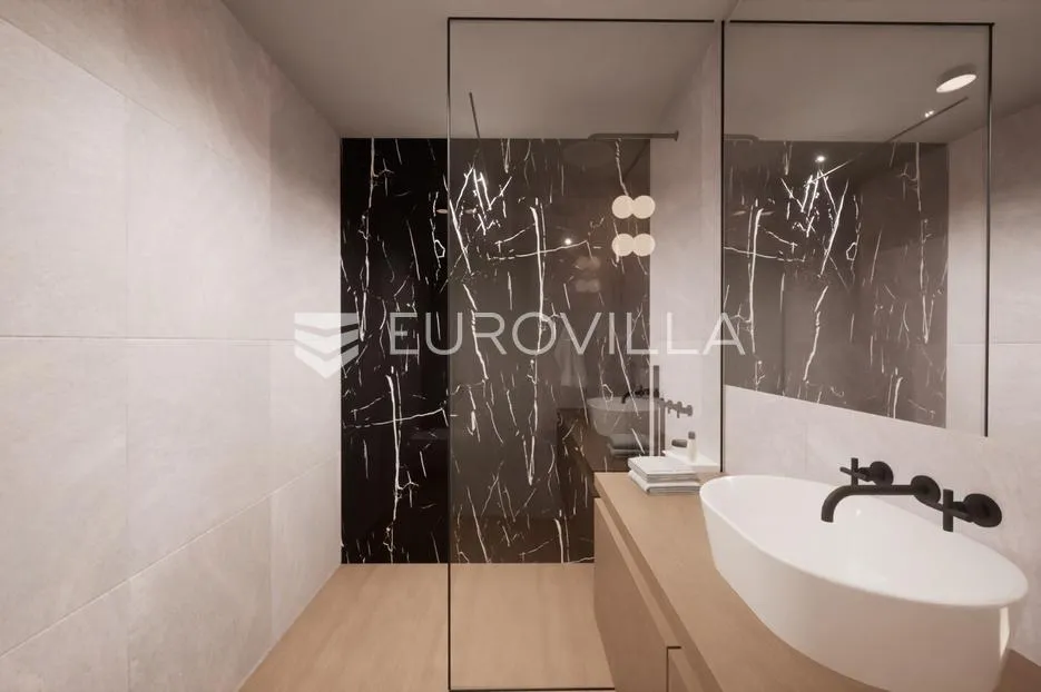 pag, mandre, luksuzno moderna vila 2, u nizu s bazenom i pogledom na more 130 m² - slika 6