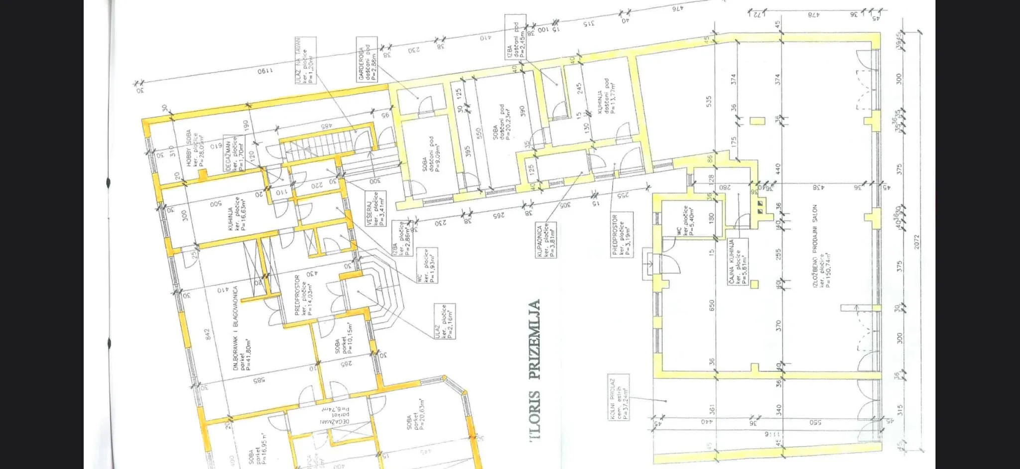 osijek, centar, atraktivan ulični poslovni prostor 267 m² - slika 13