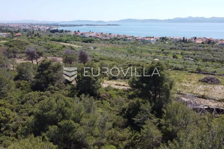 Zadar, Diklo, građevinsko zemljište s pogledom na more - Diklo, Zadar