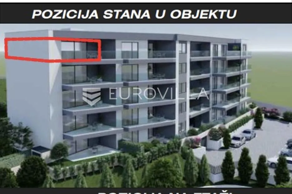 makarska, novogradnja: luksuzni dvosoban stan s pogledom na more i terasom - slika 2