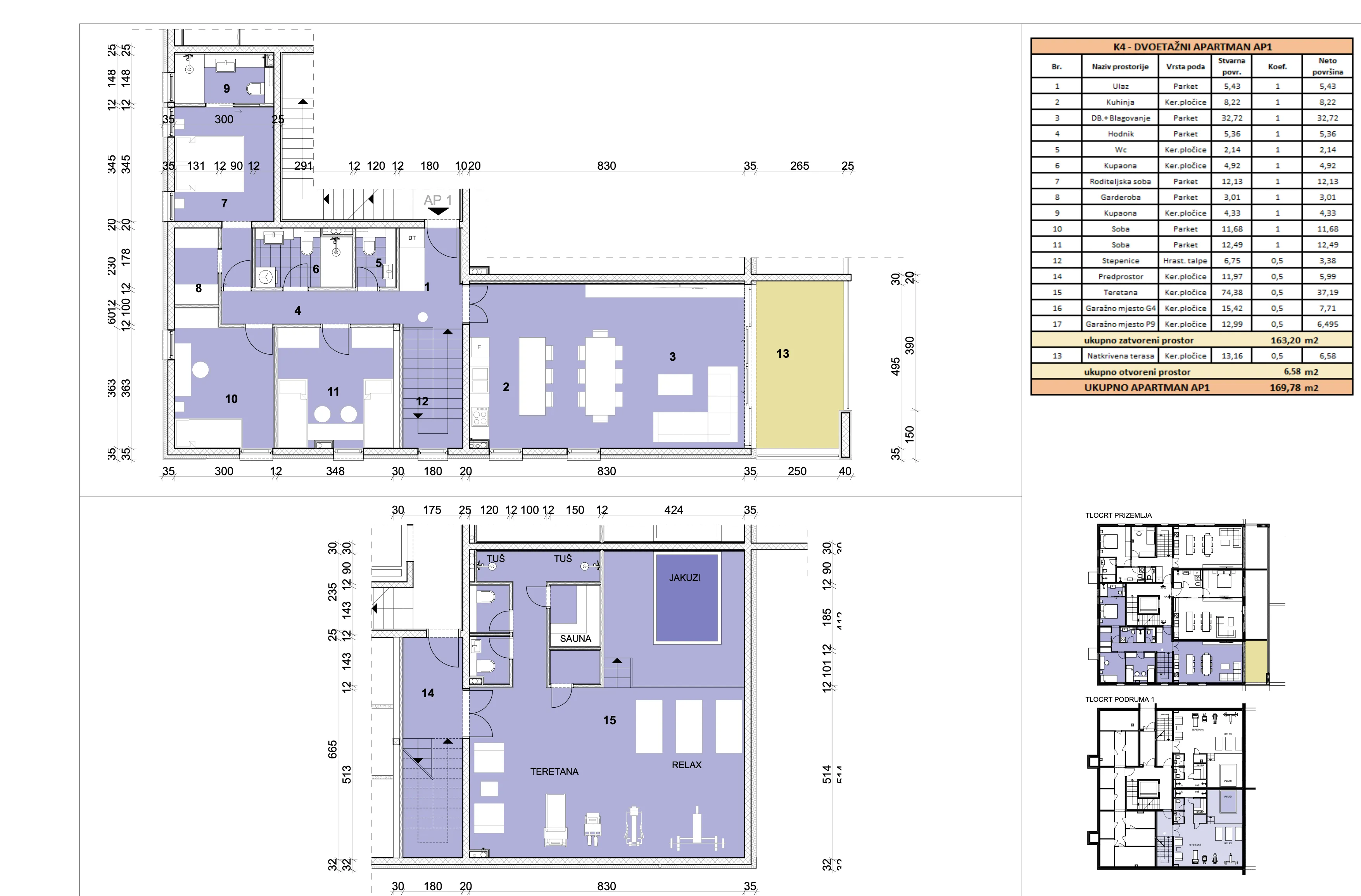 opatija, dvoetažan četverosoban stan + 2 gpm, nkp 170 m2, novogradnja - slika 35