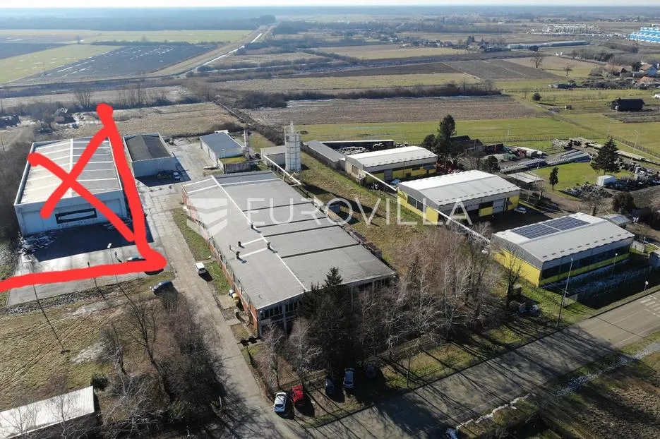 Križ, Industrijski kompleks NKP 3500 m2