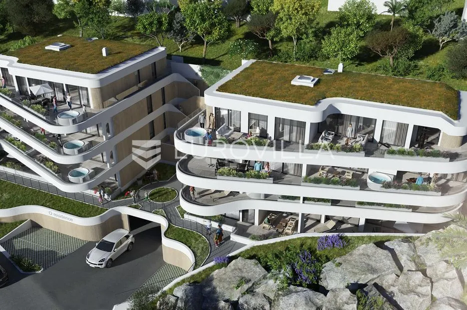 opatija, volosko, luksuzan dvosoban stan s panoramskim pogledom na more površine 100.16 m² - slika 4