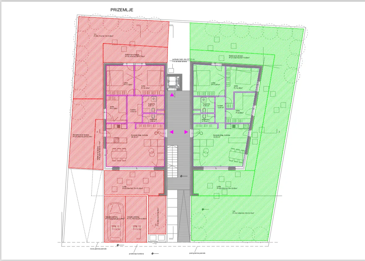 zadar, diklo, luksuzan trosoban stan 124,27 m² na super lokaciji s vrtom - slika 21