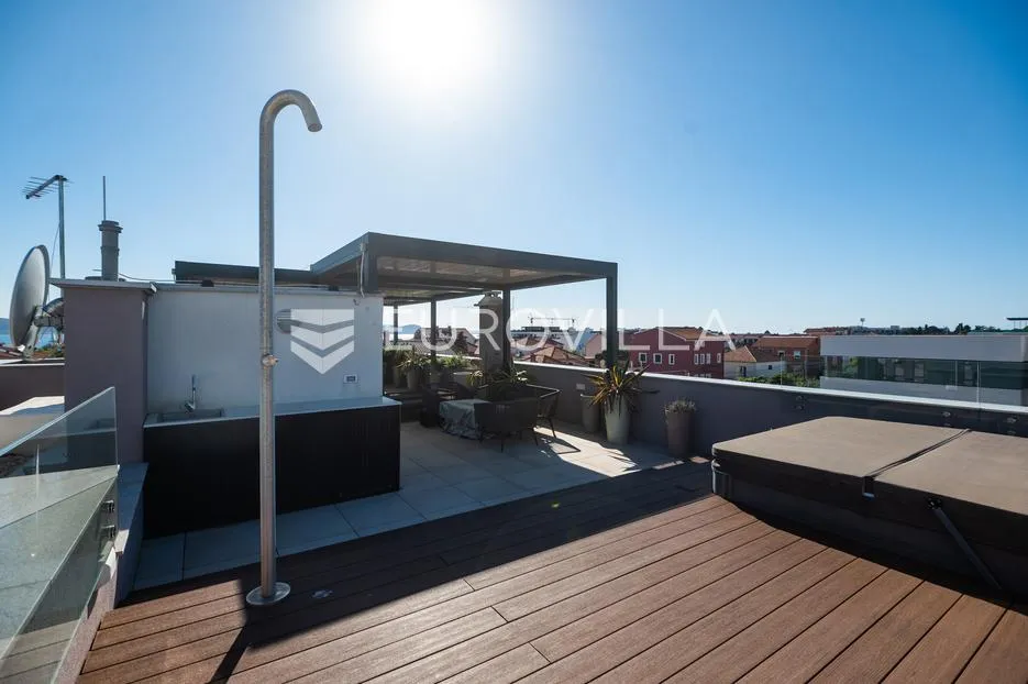 zadar, borik, luksuzan penthouse površine 137,26 m² s terasama na top lokaciji - slika 46