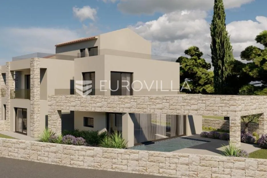 vižinada, brig, građevinsko zemljište s projektom i ishodovanom građevinskom dozvolom - slika 4