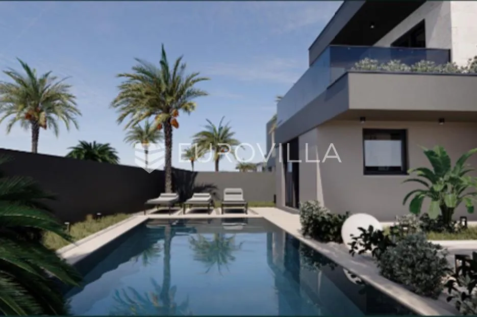 istra, medulin. luxury resort samostojeće kuće s bazenom 142 m2 - slika 3