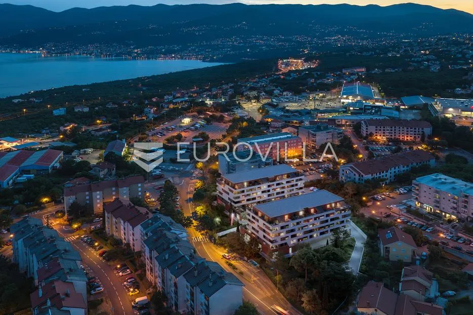 Rijeka, Srdoči, NOVOGRADNJA, dvosoban stan 54,02 m², zgrada A, stan A12