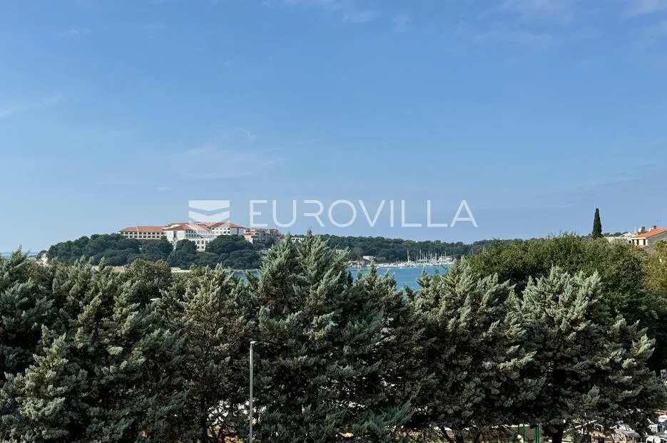 istra, pula, pješčana uvala, dvosoban stan s pogledom na more, garaža, 115,64 m² - slika 8