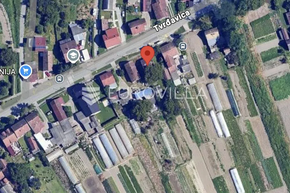 Tvrđavica, Zemljište 627 m² i 2012 m², fronta 17 m - Tvrđavica, Osijek