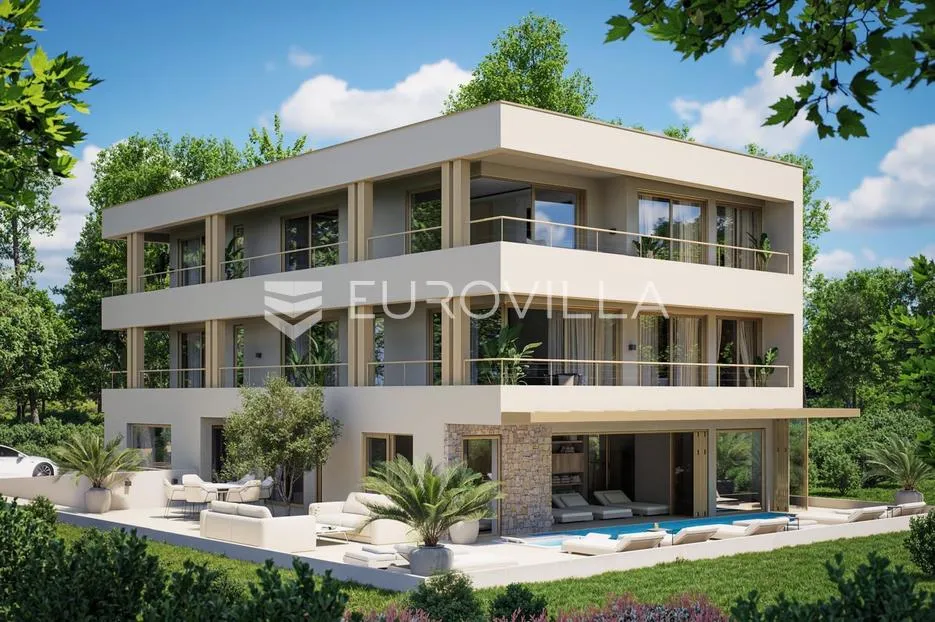 istra, umag okolica, atraktivno građevinsko zemljište s luksuznim projektom i građevinskom dozvolom - slika 7