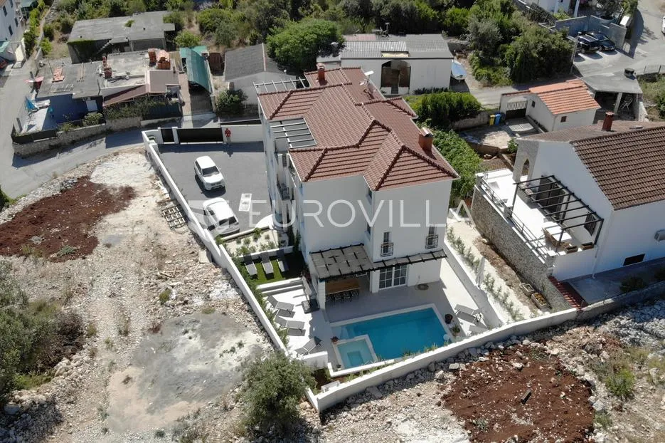 rogoznica, ražanj, novogradnja, prekrasna kuća s bazenom i pogledom na more, 433,44 m² - slika 50