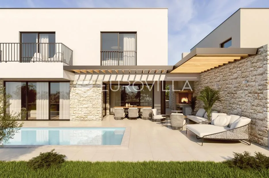 istra, poreč - moderna dvojna kuća 190m2 s bazenom u blizini centra grada - slika 18
