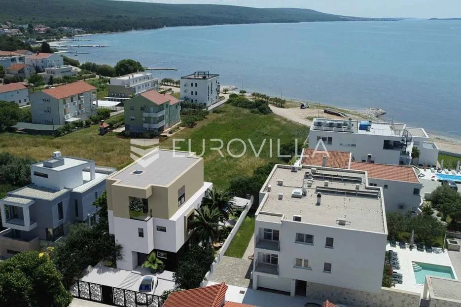 zadar, sukošan, moderna villa s bazenom i pogledom na more - slika 8